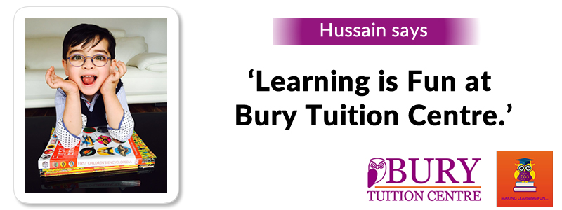 learning is fun at bury tuition centre